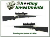 Remington Model Seven Stainless 243 Win HS Precision Stock VX-3HD scope! - 1 of 4