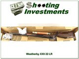 Weatherby XXII German Anschutz 22 LR NIB XX Wood! - 1 of 4