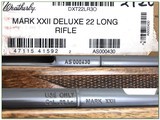 Weatherby XXII German Anschutz 22 LR NIB XX Wood! - 4 of 4
