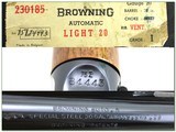 Browning A5 Light 20 Unfired MINT RARE 28in SKEET in box! - 4 of 4