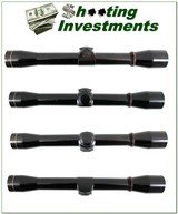Vintage Leupold 4X M8 Gloss rifle scope Exc Cond - 1 of 1
