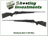 Weatherby Mark V original Fibermark in 300 Wthy Mag!