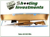 Sako AII 243 unfired in box harder to find Classic model!