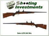 Sako L579 Forester Varmint 243 Win XXX WOOD collector!