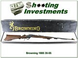 Browning 1885 Traditional rare 28in 35-55 XX Wood unfired in box! - 1 of 4