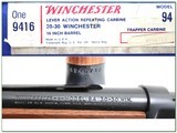 Winchester 94 Carbine Trapper 30-30 16in barrel unfired in box! - 4 of 4