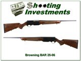 Browning BAR Safari in 25-06 excellent collector condition!