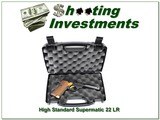 High Standard Supermatic Trophy 22 LR collector cond!