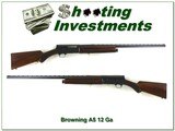 Browning A5 Light 12 56 Belgium 30in Vent Rib - 1 of 4