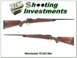 Winchester Model 70 Supergrade 243 Win XX Wood!