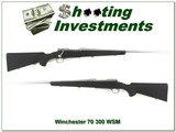 Winchester Model 70 Stainless 300 WSM New Haven Classic Action!