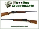 Browning A5 Sweet Sixteen 65 Belgium made Honey Blond Round K nob! - 1 of 4