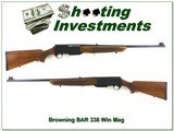 Browning BAR Grade II 69 Belgium in 338 Win Mag! - 1 of 4