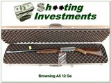 Browning A5 Light 12 Ducks Unlimited unfired in case! - 1 of 4