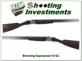 Browing Superposed Belgium made in Custom Shop in 1983 12 Ga! - 1 of 4