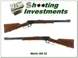 Marlin Golden 39-A Mountie 1961 JM Marked Straight Stock 20in Collector! - 1 of 4