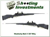 Weatherby Mark V Ultra-light 257 Wthy Mag!