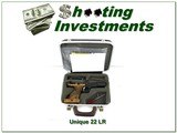 Unique DES / 69 22 target pistol - 1 of 4