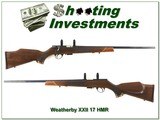 Weatherby XXII German made by Anschutz bolt action 17 HMR looks unfired - 1 of 4
