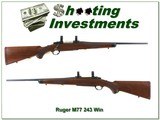 Ruger M77 Red Pad Lightweight 20 in 243 Win! - 1 of 4