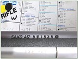 Sako AV Fiberglass 338 Win Mag in box! - 4 of 4