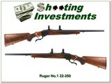Ruger No.1 V Varmint Red Pad 1976 Liberty 22-250 Rem! - 1 of 4