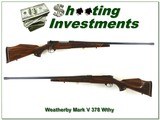 Weatherby Mark V Lazermark in 378 Wthy Mag - 1 of 4