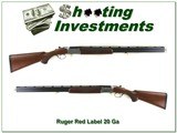 Ruger Red Label 20 Ga Exc Near New condition 28in! - 1 of 4