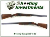 Browning Superposed 1955 Belgium early 12 Ga 3in Mag! - 1 of 4
