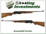 Browning BAR Grade II 68 Belgium 7mm Rem Top Collector - 1 of 4