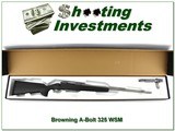 Browning A-Bolt II Stainless hard to find 325 WSM in box! - 1 of 4
