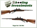 Ruger No.1 A 243 Win Red Pad - 1 of 4