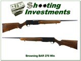 Browning BAR in 270 Winchester! - 1 of 4