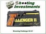 Browning Challenger II USA made 22 LR unfired in box!