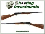Winchester Model 62A pump 22 made in 1940! - 1 of 4