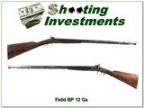 Antique Field Black Powder SxS 12 Ga