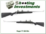 Ruger M77 Mark II Stainless 300 Win Mag! - 1 of 4