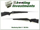 Weatherby Mark V Stainless Fiberglass in hard to find 308 Win! - 1 of 4
