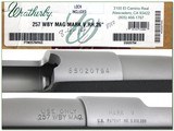 Weatherby Mark V Stainless Fibermark 257 Wthy unfired in box! - 4 of 4