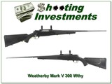 Weatherby Mark V 300 Wthy Mag 26in! - 1 of 4