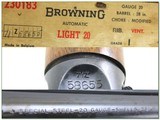 Browning A5 20 Ga 71 Belgium in box! - 4 of 4