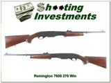 Remington 7600 270 Win made in 1987 FIRST YEAR Exc Cond! - 1 of 4