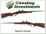 Ruger No.1 B Red-Pad pre-warning 7mm Rem top condition - 1 of 4