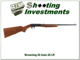 Browning 22 Auto 65 Belgium Honey Blond Exc! - 1 of 4