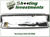 Browning X-Bolt Stainless Stalker 325 WSM as new in box! - 1 of 4