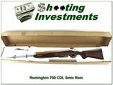 Remington 700 Limited 50th Anniversary SF 6mm Rem unfired in box!