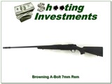 Browning A-Bolt II Stalker with BOSS 7mm Rem Exc Cond! - 1 of 4