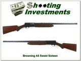 Browning A5 Sweet Sixteen 1955 Belgium made hunting gun! - 1 of 4