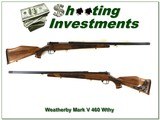 Weatherby Mark V 5-panel Lazermark in 460 Wthy Mag! - 1 of 4