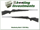 Weatherby Mark V original Fibermark in 300 Wthy Mag! - 1 of 4